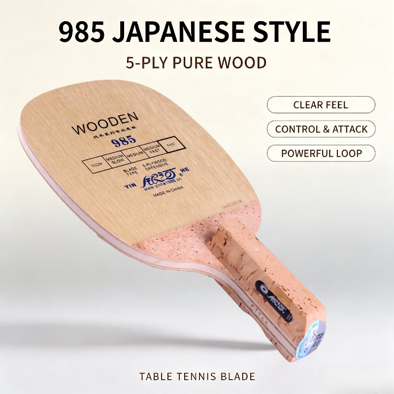 Table Tennis Japanese - Raquete de Tênis de Mesa YINHE