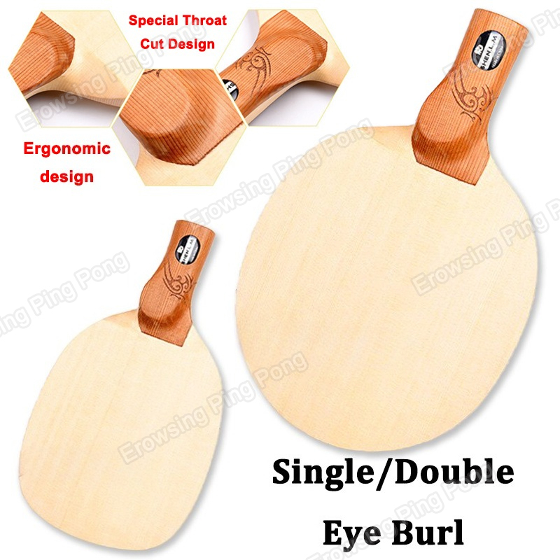 Table Tennis Japanese - Raquete de Tênis de Mesa 1-Ply