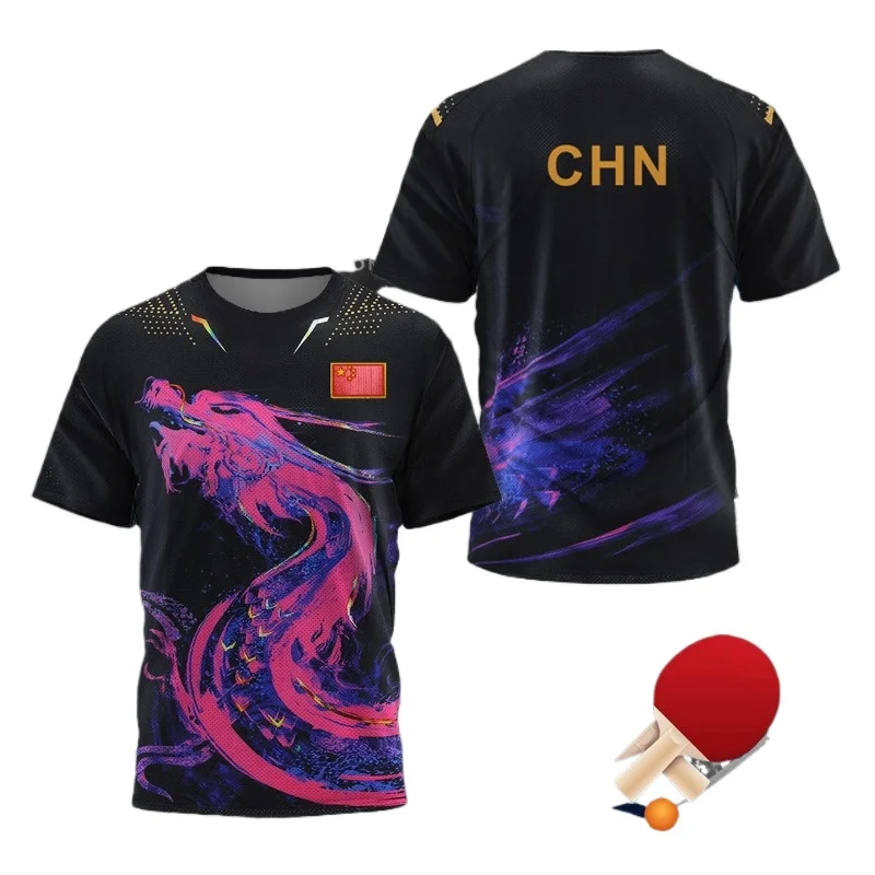 Table Tennis Japanese - Camiseta Gráfica de Tênis de Mesa