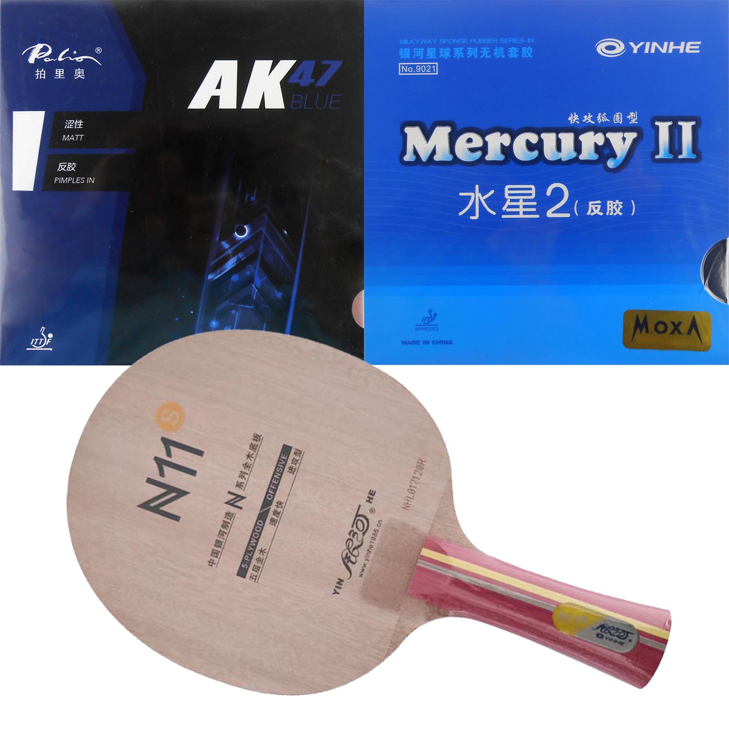 Raquete Pro Combo Yinhe N11S N - Table Tennis Japanese avaliação e preço